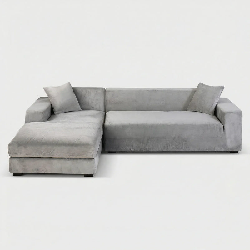 Elastische Bankhoes Met Antislipcoating - Sofashield
