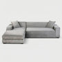 Elastische Bankhoes Met Antislipcoating - Sofashield