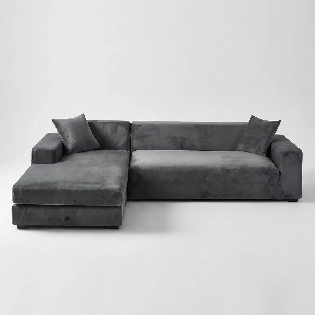 Elastische Bankhoes Met Antislipcoating - Sofashield