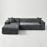 Elastische Bankhoes Met Antislipcoating - Sofashield