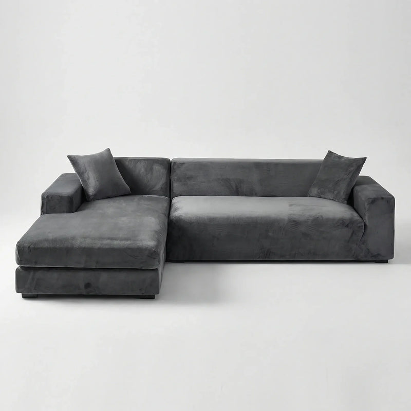 Elastische Bankhoes Met Antislipcoating - Sofashield