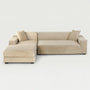 Elastische Bankhoes Met Antislipcoating - Sofashield