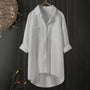 Elegant Women's Button-Through Blouse - Roxanne