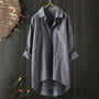 Elegant Women's Button-Through Blouse - Roxanne