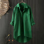 Elegant Women's Button-Through Blouse - Roxanne