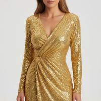 Elegant Glitzerndes Kleid - SparkleMagic