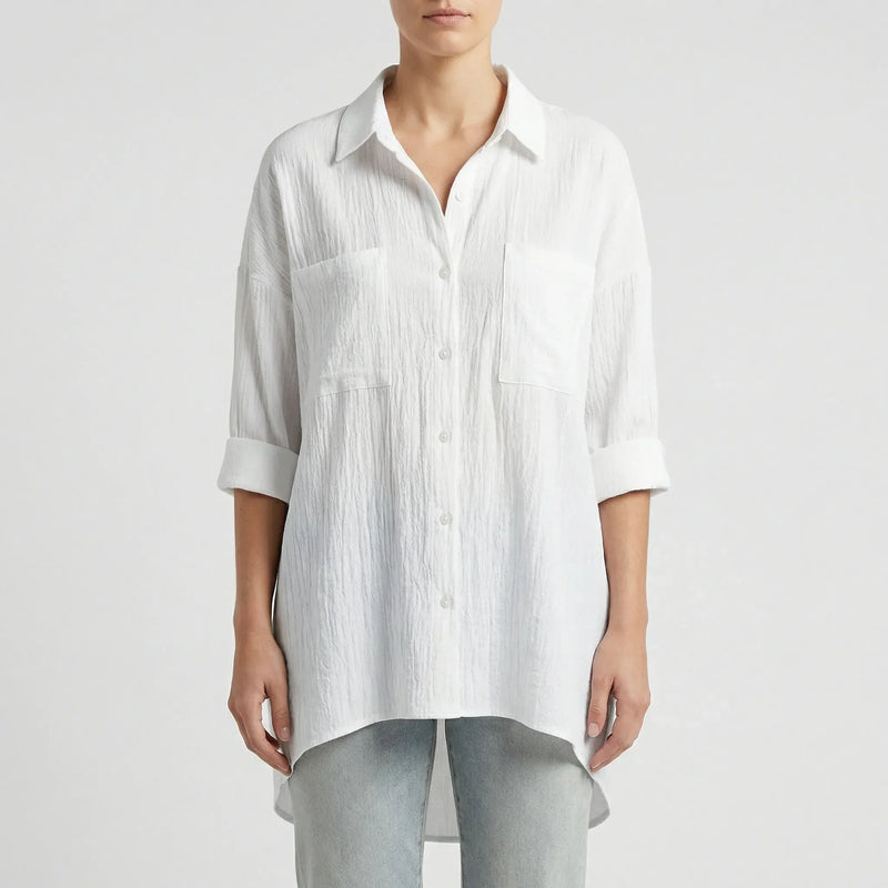 Elegante Damesblouse Met Knoopsluiting - Becky
