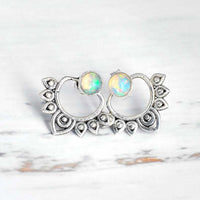 Elegante Ohrringe Aus Silber - OpalLotus