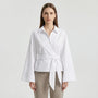 Elegante Wickelbluse Mit Weiten Ärmeln - Robyn