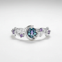 Eleganter Verlobungsring - LunaRings