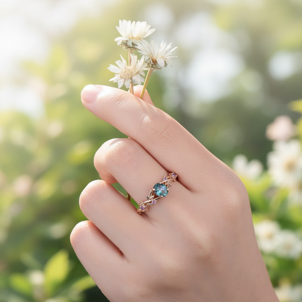 Eleganter Verlobungsring - LunaRings