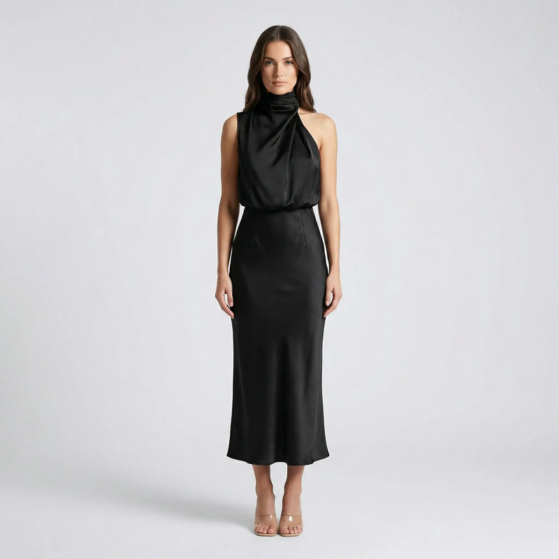 Elegantes Partykleid In Glänzender Ausführung - Gail