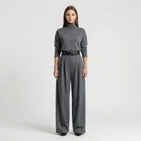Elegantes Rollkragen-Hosen-Set Für Damen - Joanne