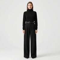 Elegantes Rollkragen-Hosen-Set Für Damen - Joanne