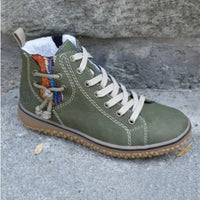 Damen & Herren Winterstiefel Vintage Design mit Isolierung & rutschfester Sohle – Norena