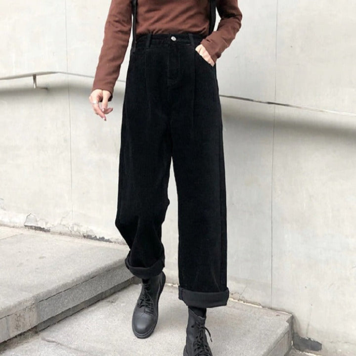 Damen Cordhose mit weitem Bein – Emily Herbstedition
