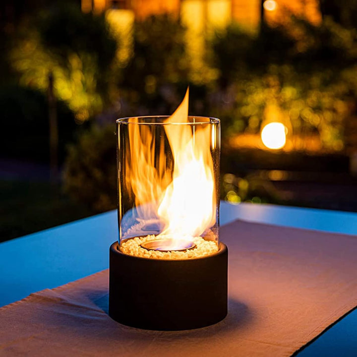 Klassische Öllampe mit offener Flamme - Lumora