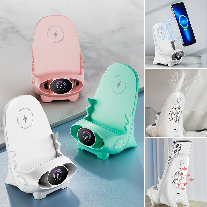 Drahtloser Telefonhalter mit 15W Schnellladefunktion - FlexCharge Chair