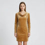 Festliches Kleid Mit Weichem Drapierausschnitt - Stacey