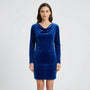 Festliches Kleid Mit Weichem Drapierausschnitt - Stacey