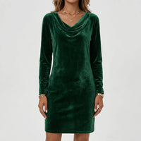 Festliches Kleid Mit Weichem Drapierausschnitt - Stacey