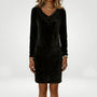 Festliches Kleid Mit Weichem Drapierausschnitt - Stacey