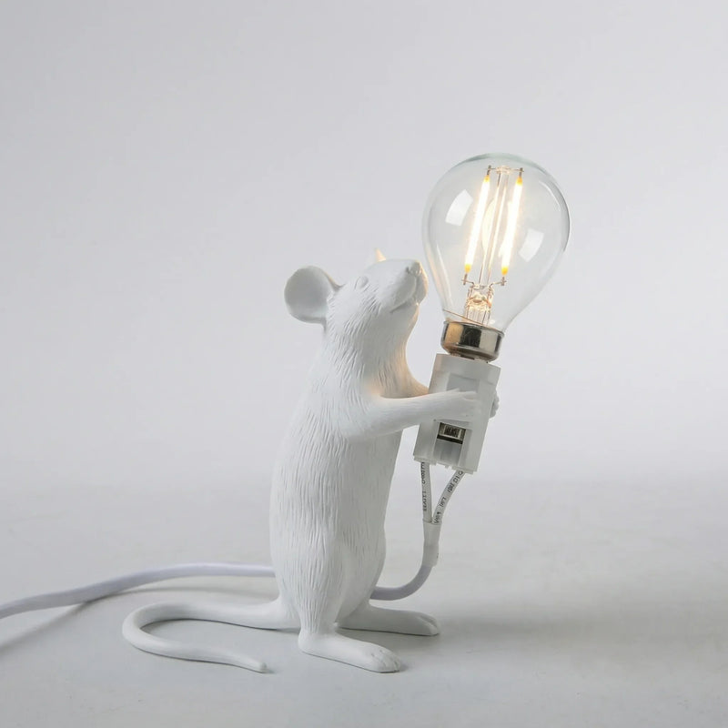 Figuratieve Tafellamp Met Muisvorm - Lumouse