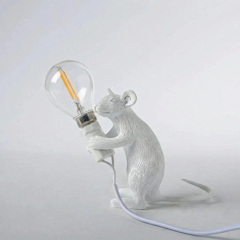 Figuratieve Tafellamp Met Muisvorm - Lumouse