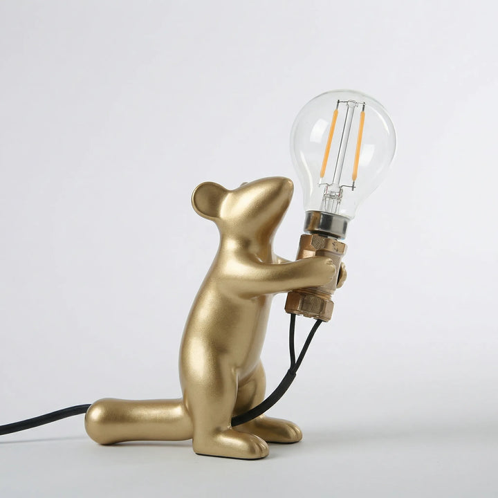 Figuratieve Tafellamp Met Muisvorm - Lumouse