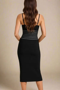 Figurbetontes Midi Kleid - Jella