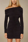 Figurbetontes Off Shoulder Kleid - Celia