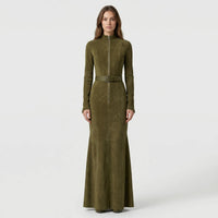 Figurbetontes Retro-Kleid Mit Seitenschlitz - Marcia
