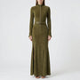 Figurbetontes Retro-Kleid Mit Seitenschlitz - Marcia