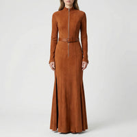 Figurbetontes Retro-Kleid Mit Seitenschlitz - Marcia
