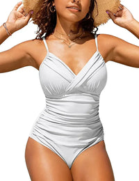 Figurformender Badeanzug Mit Raffung - Marisa
