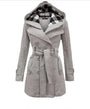 Fitted Women's Coat With Hood - Viola