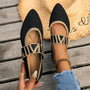Flacher Damenschuh Mit Riemen - Marissa