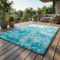 Flauschiger Tie-Dye-Teppich - Melluna