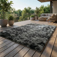 Flauschiger Tie-Dye-Teppich - Melluna