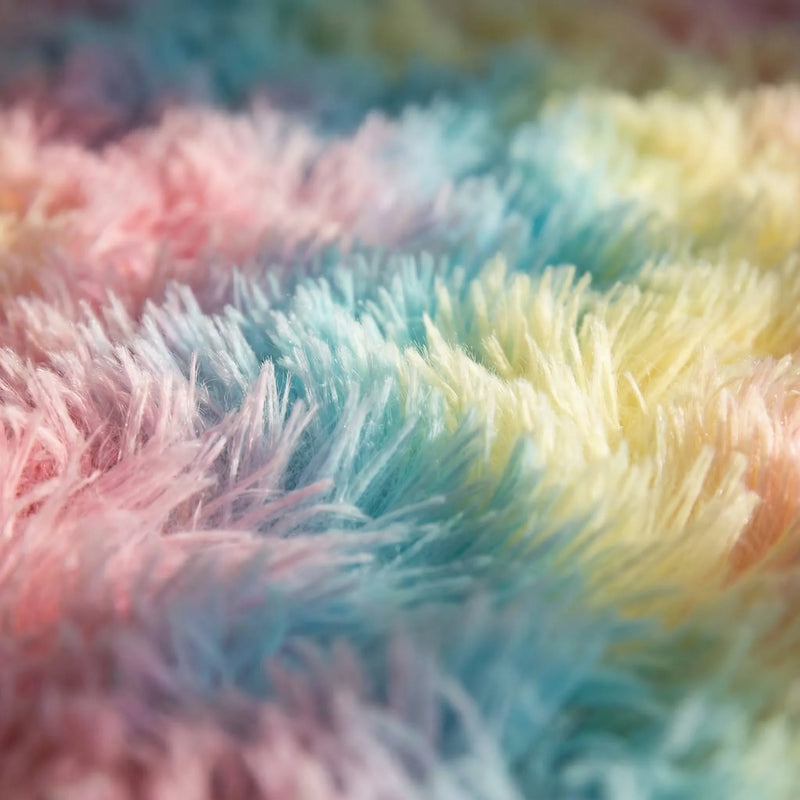 Flauschiger Tie-Dye-Teppich - Melluna