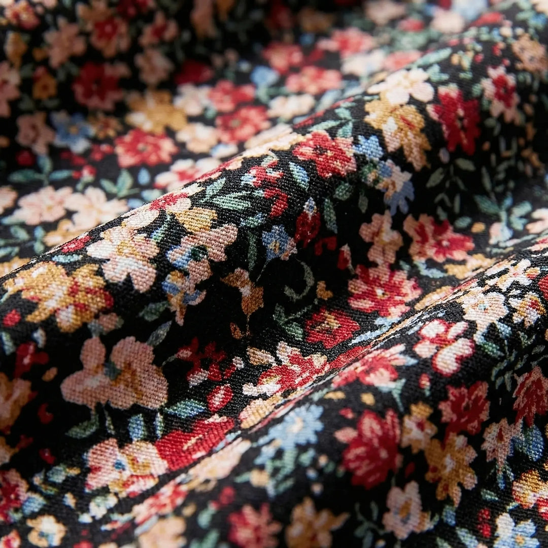 Floral Bedruckter High-Waist Skort In A-Linie - Kendra
