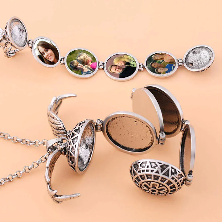 Foto-Medaillon-Halskette - HeartLocket