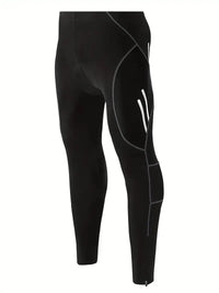 Full-Length Men's Cycling Tights With Gel Pad - Ross