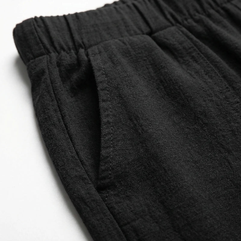 Full-Length Wide-Leg Casual Trousers - Renee
