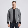 Full-Zip Textured Grid Cardigan - Mitchell