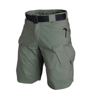 Functional Cargo Shorts With Multiple Zip Pockets - Edmond