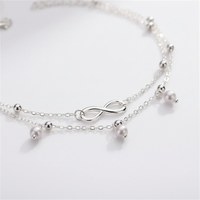 Fußkettchen Aus Silber - AnkleCharm