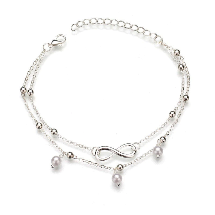 Fußkettchen Aus Silber - AnkleCharm