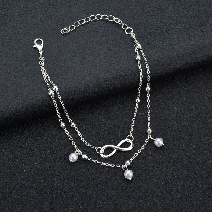 Fußkettchen Aus Silber - AnkleCharm
