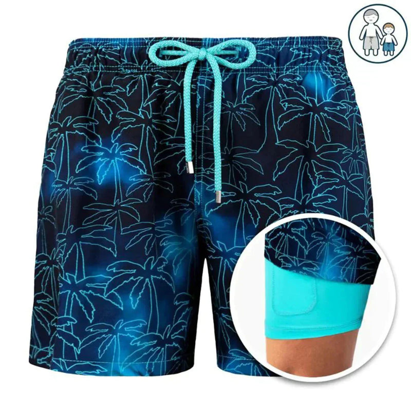 Schnell trocknende Herren Badehose mit modernem Schnitt – Dario
